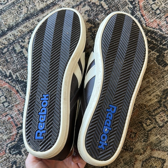 Reebok royal flag transport leather shoes size 8.5 brown - Picture 3 of 8